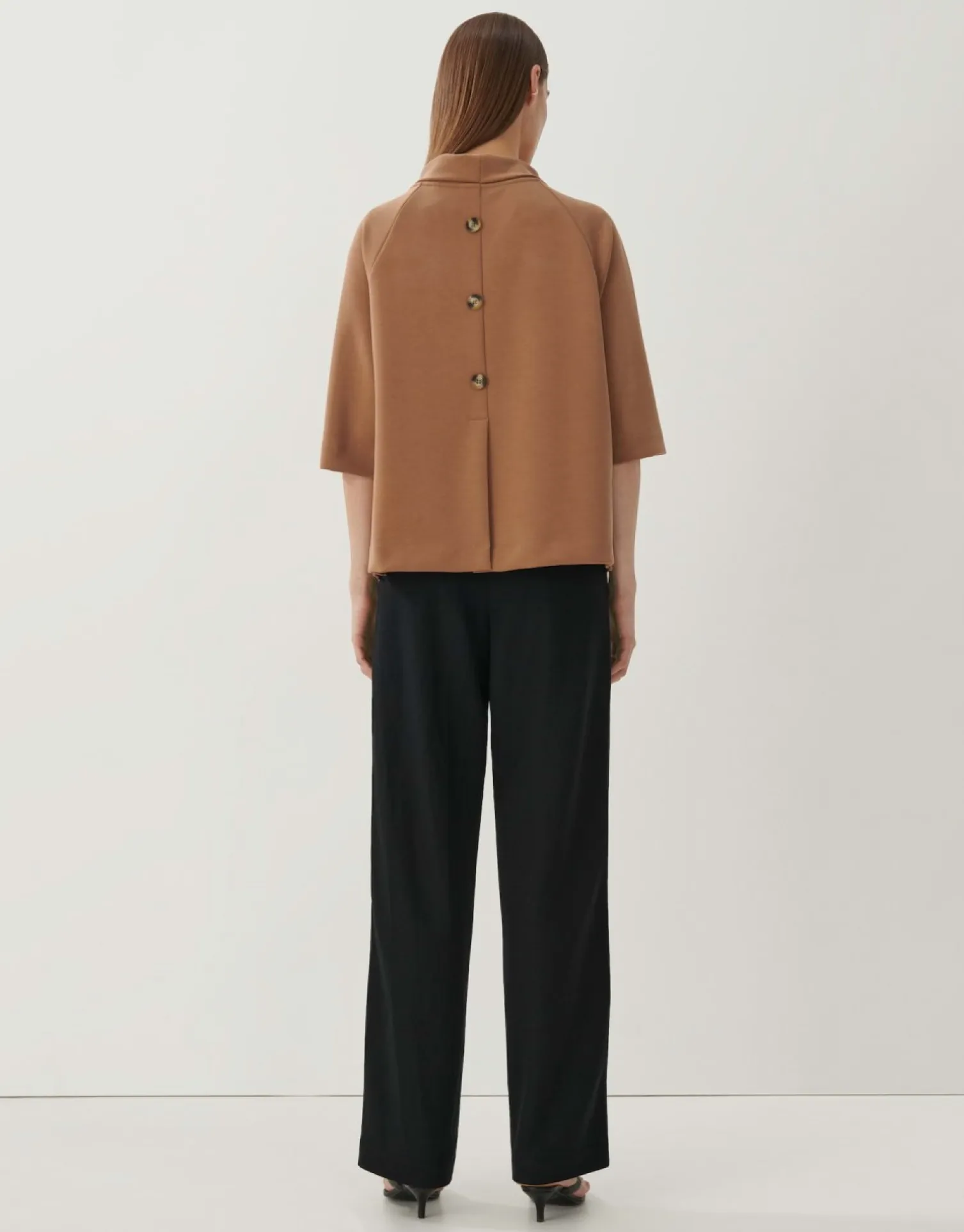 someday Fashion Sweat>Sweatshirt Unoa Brown Hazel