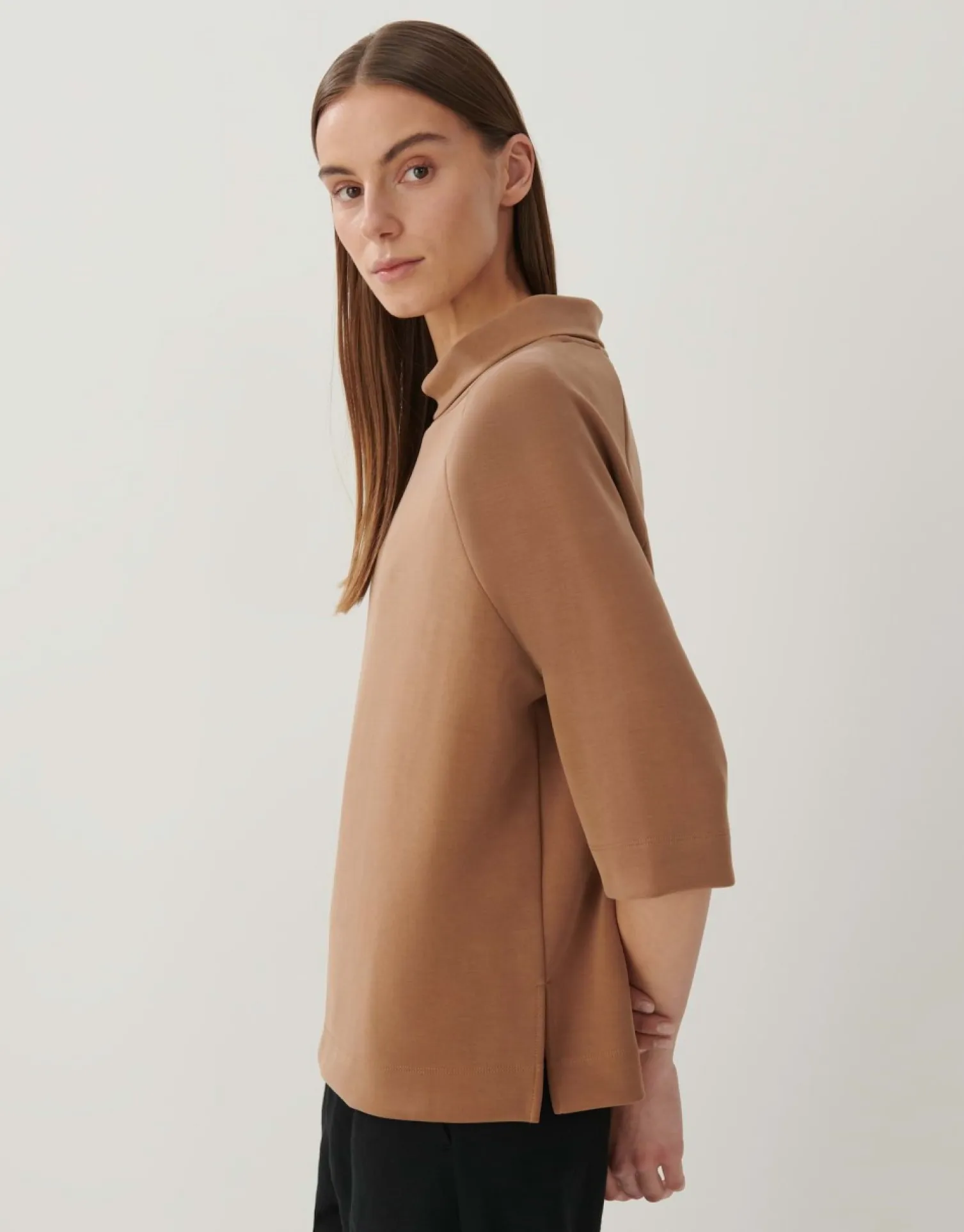 someday Fashion Sweat>Sweatshirt Unoa Brown Hazel