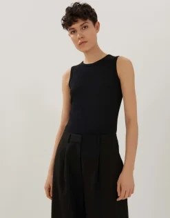 someday Fashion Shirts>Tanktop Kleanne Black