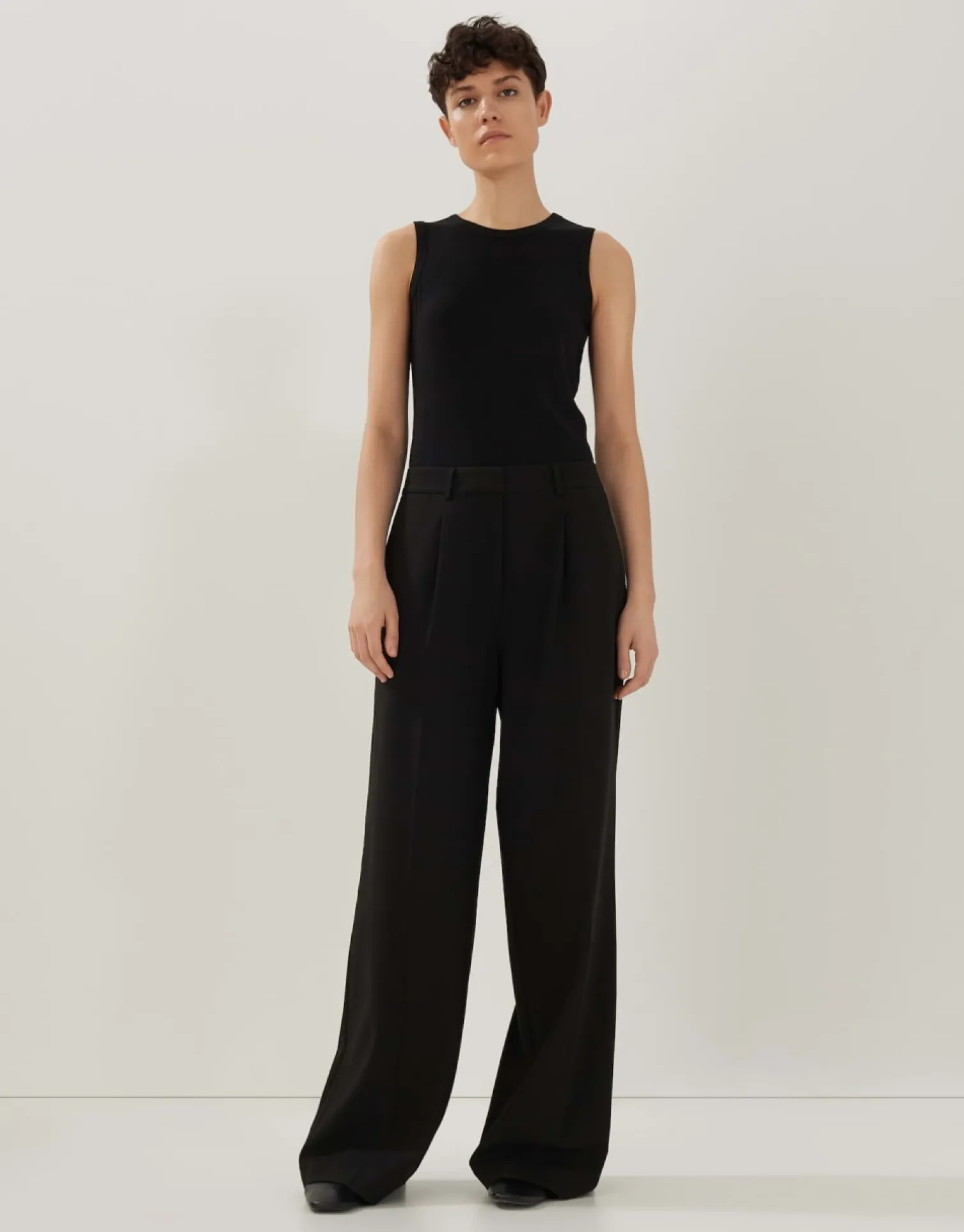 someday Fashion Shirts>Tanktop Kleanne Black