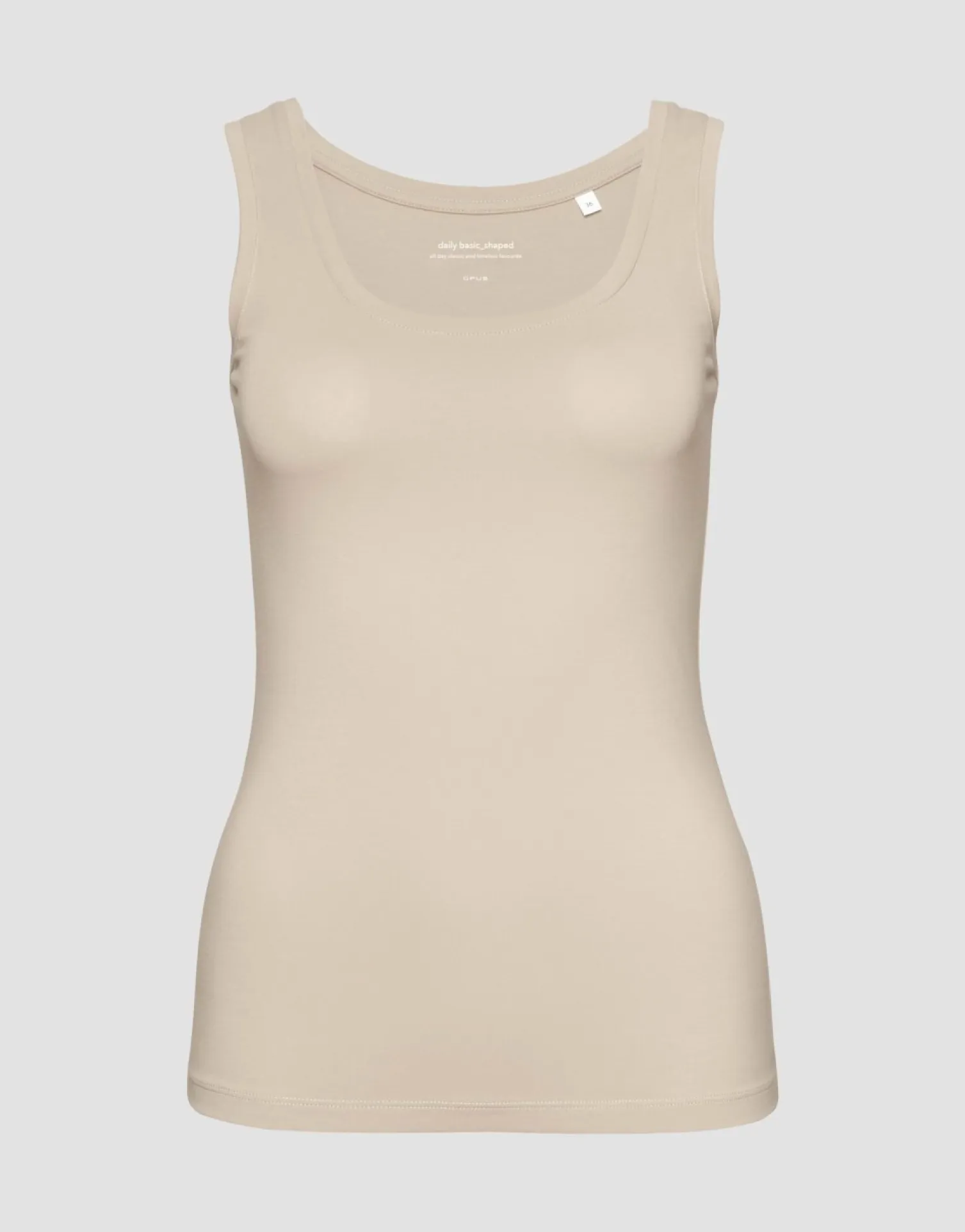 someday Fashion Shirts>Topje Imilia Beige
