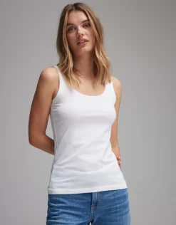 someday Fashion Shirts>Topje Imilia White