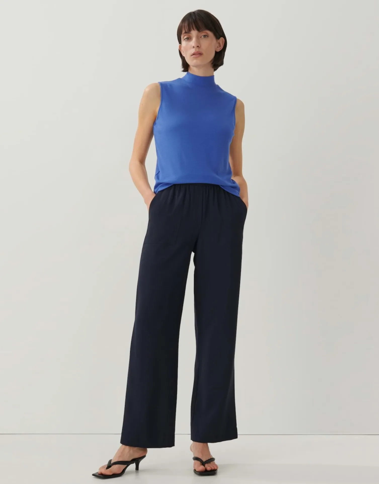 someday Fashion Shirts>Topje Karly Lapis Blue