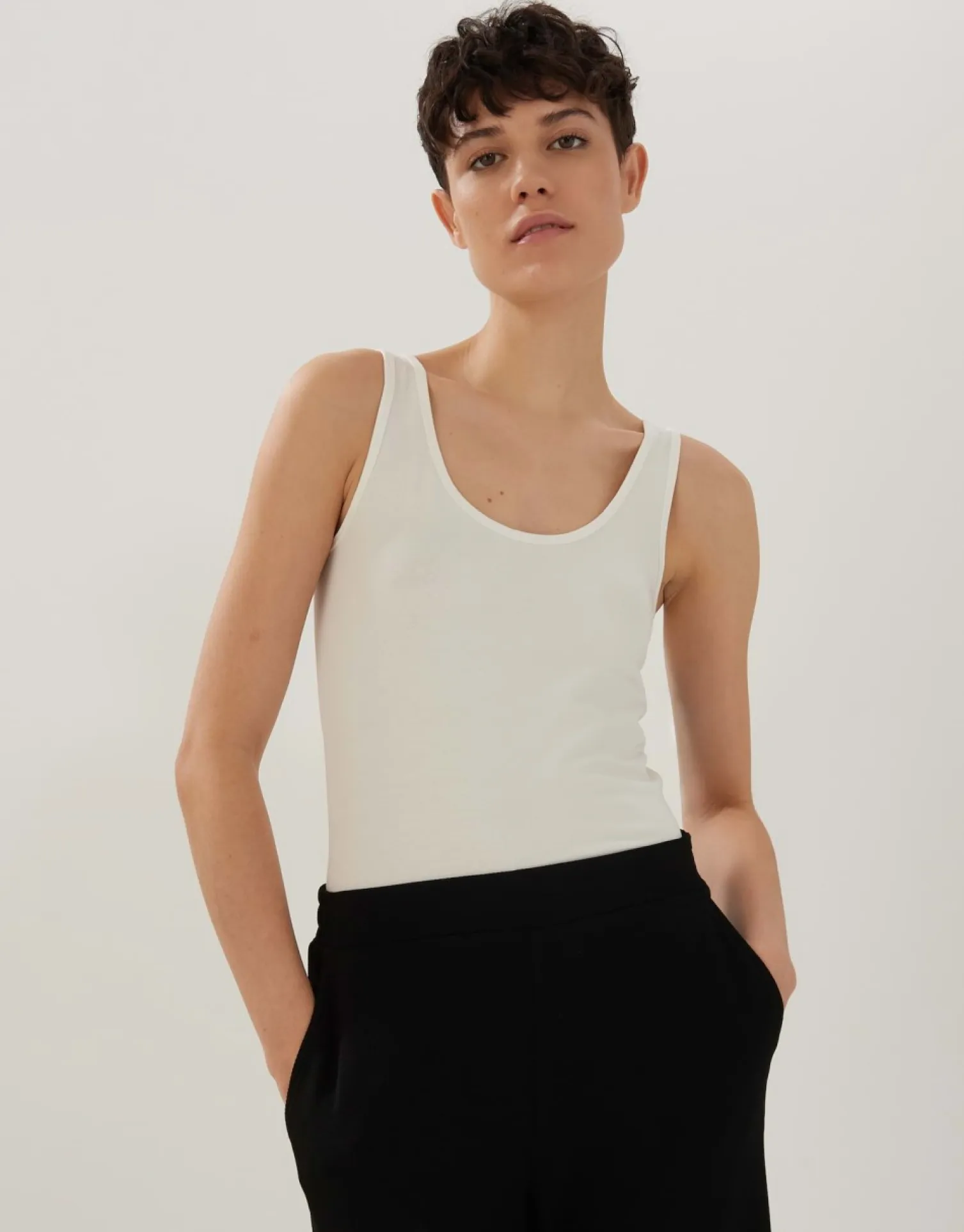 someday Fashion Shirts>Topje Ku00E4Thi Milk