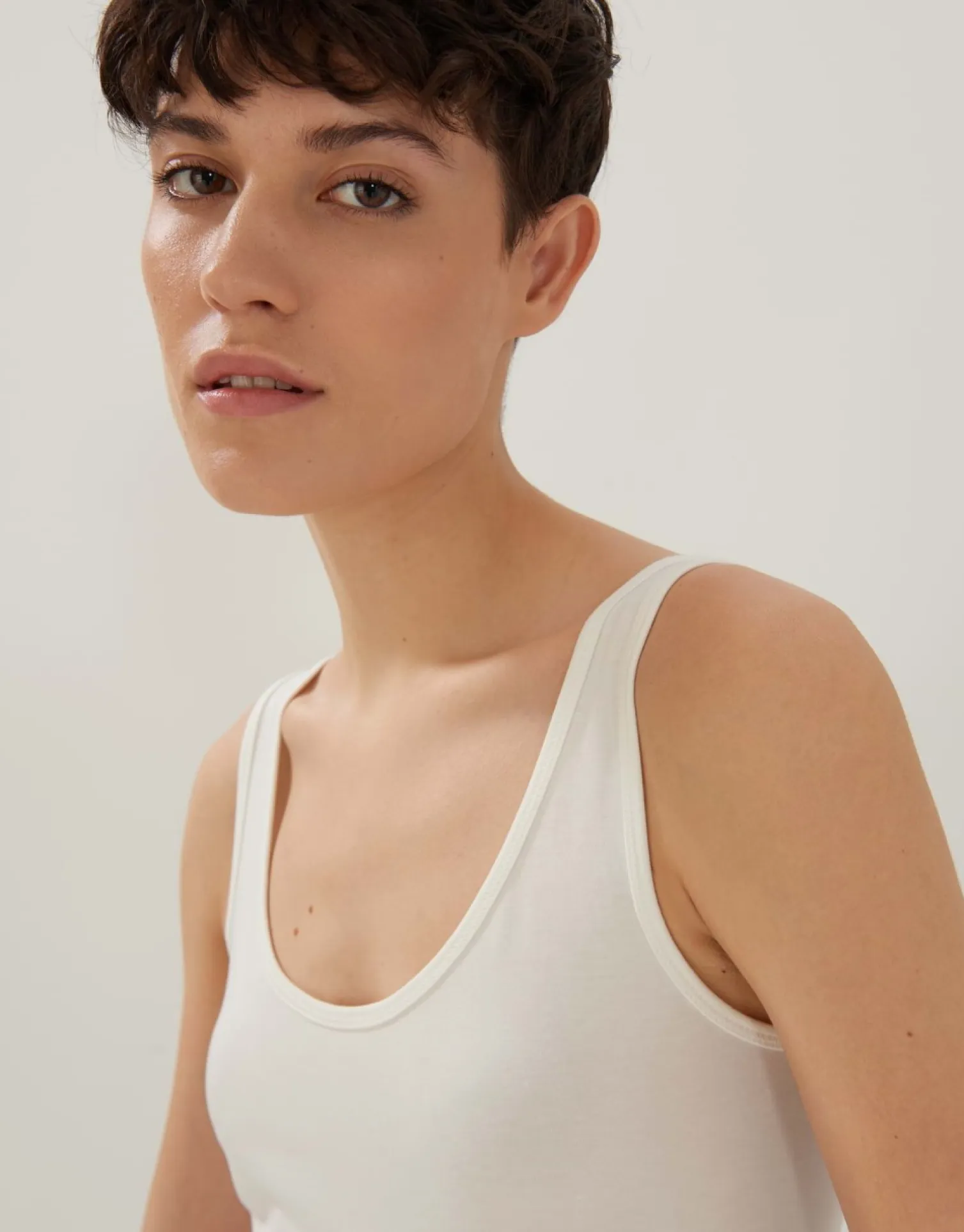 someday Fashion Shirts>Topje Ku00E4Thi Milk