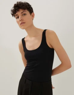 someday Fashion Shirts>Topje Ku00E4Thi Black