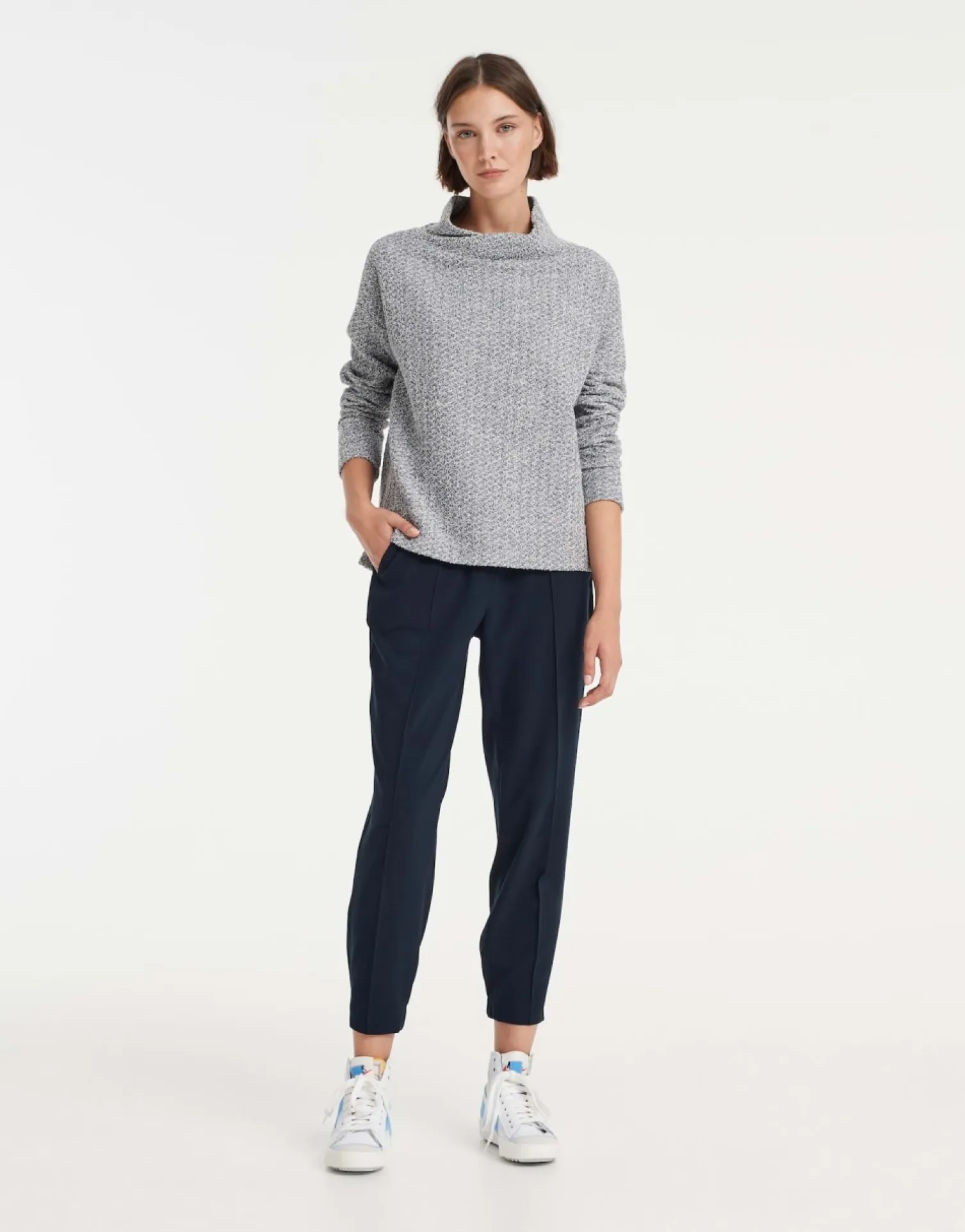 someday Fashion Sweat>Trui Guminchen Coal Blue