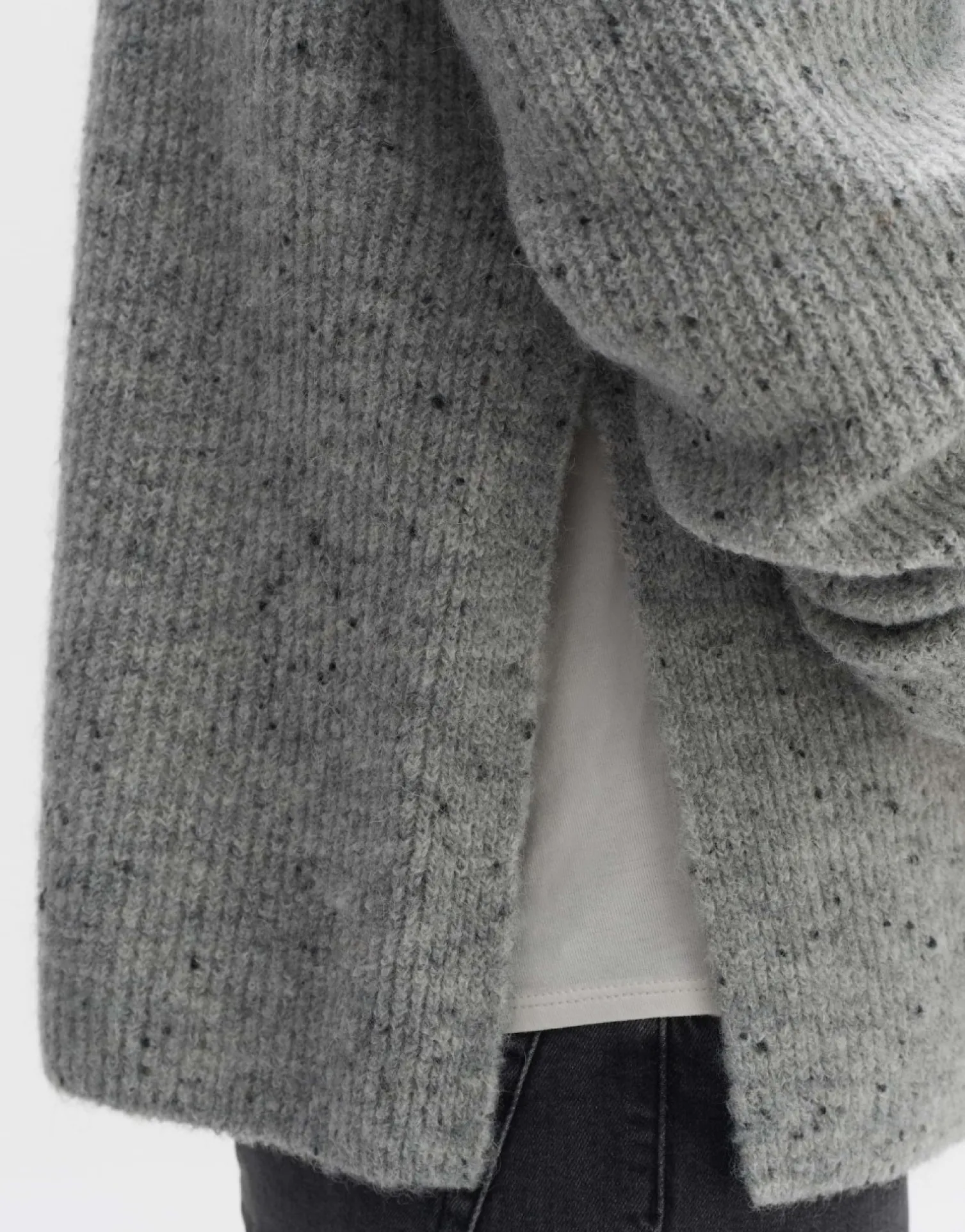 someday Fashion Gebreide Items>Trui Pesolo Hazy Fog Melange