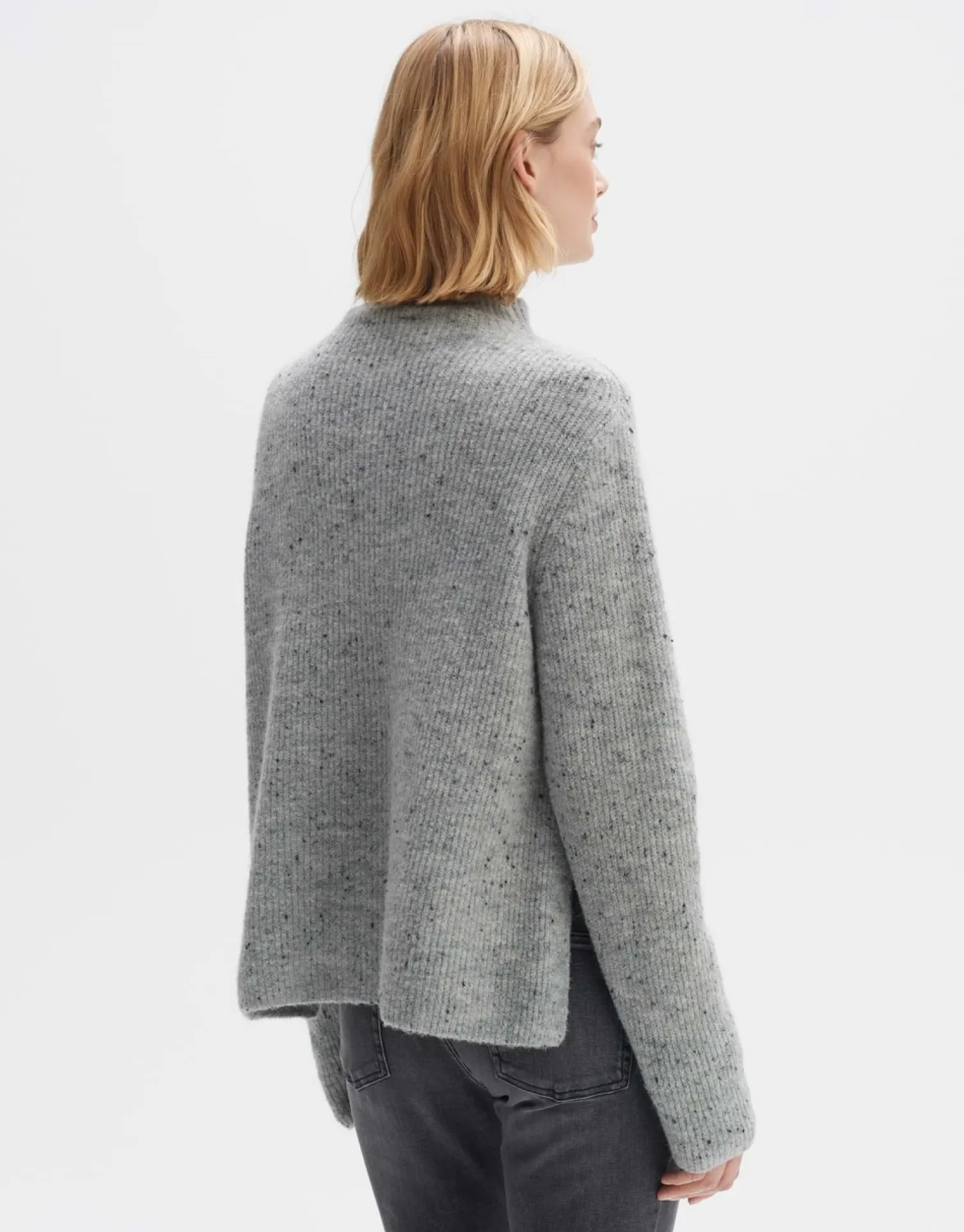 someday Fashion Gebreide Items>Trui Pesolo Hazy Fog Melange