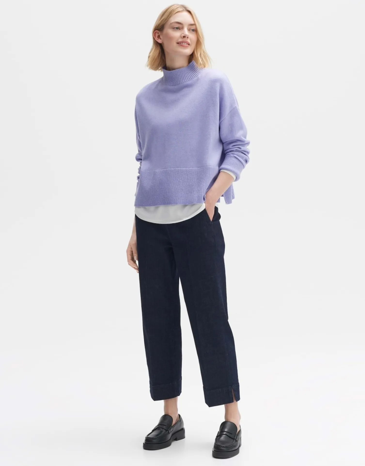 someday Fashion Gebreide Items>Trui Pimobi Soft Viola