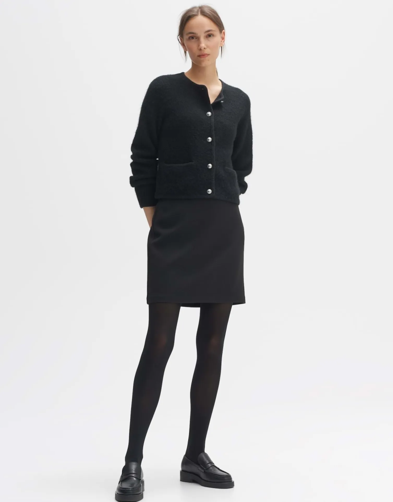 someday Fashion Gebreide Items>Vest Dalora Black