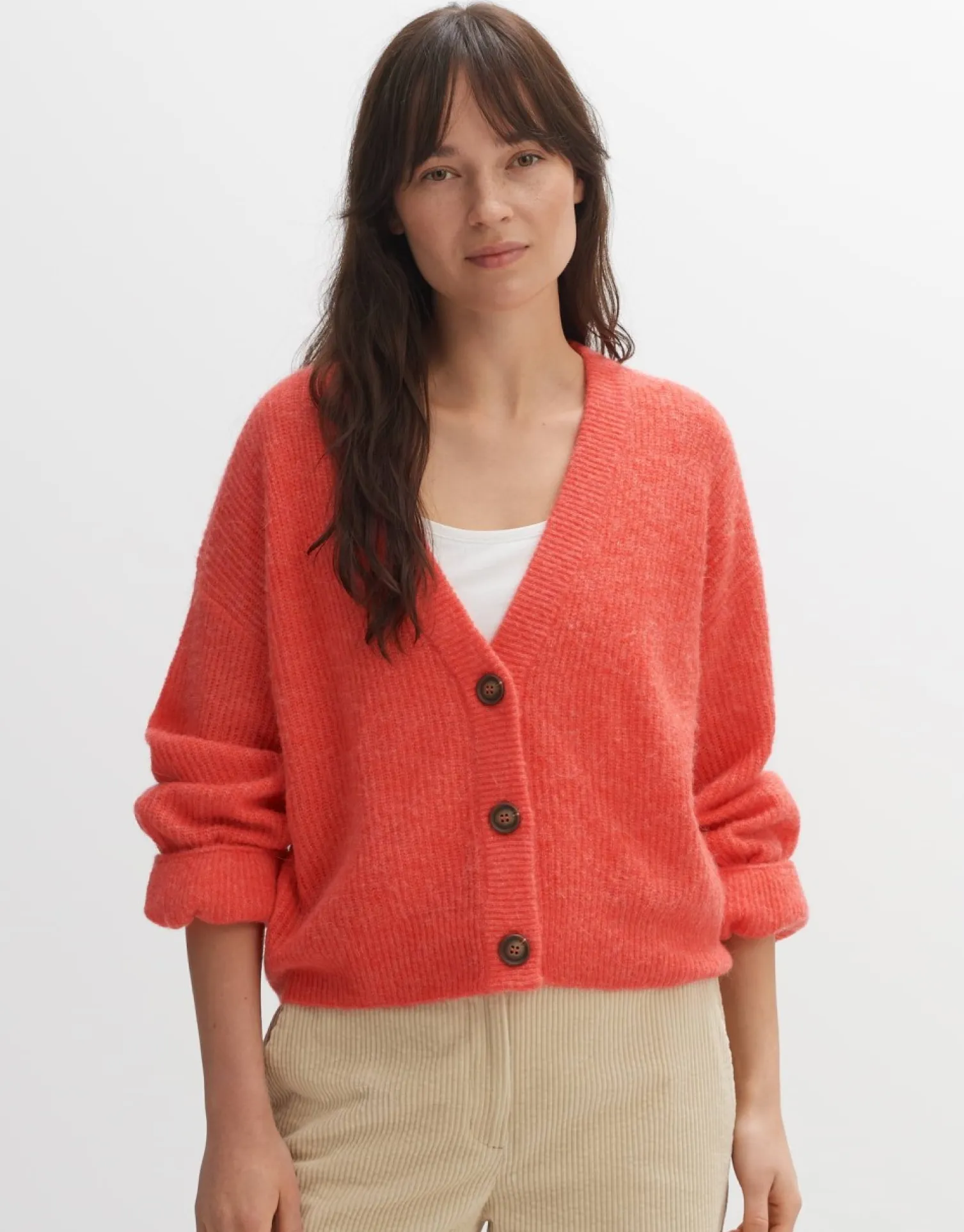 someday Fashion Gebreide Items>Vest Dimunu Radiant Red