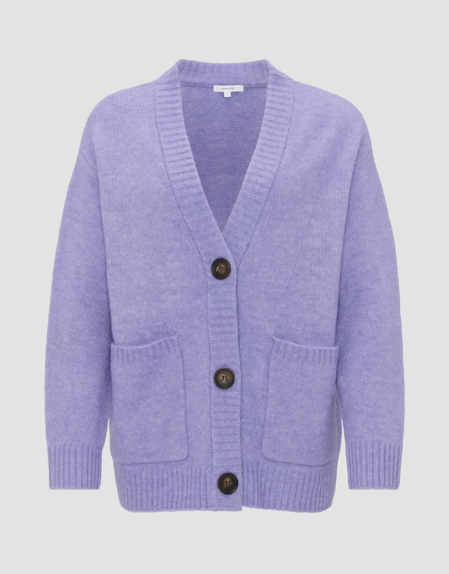 someday Fashion Gebreide Items>Vest Domaro Soft Viola