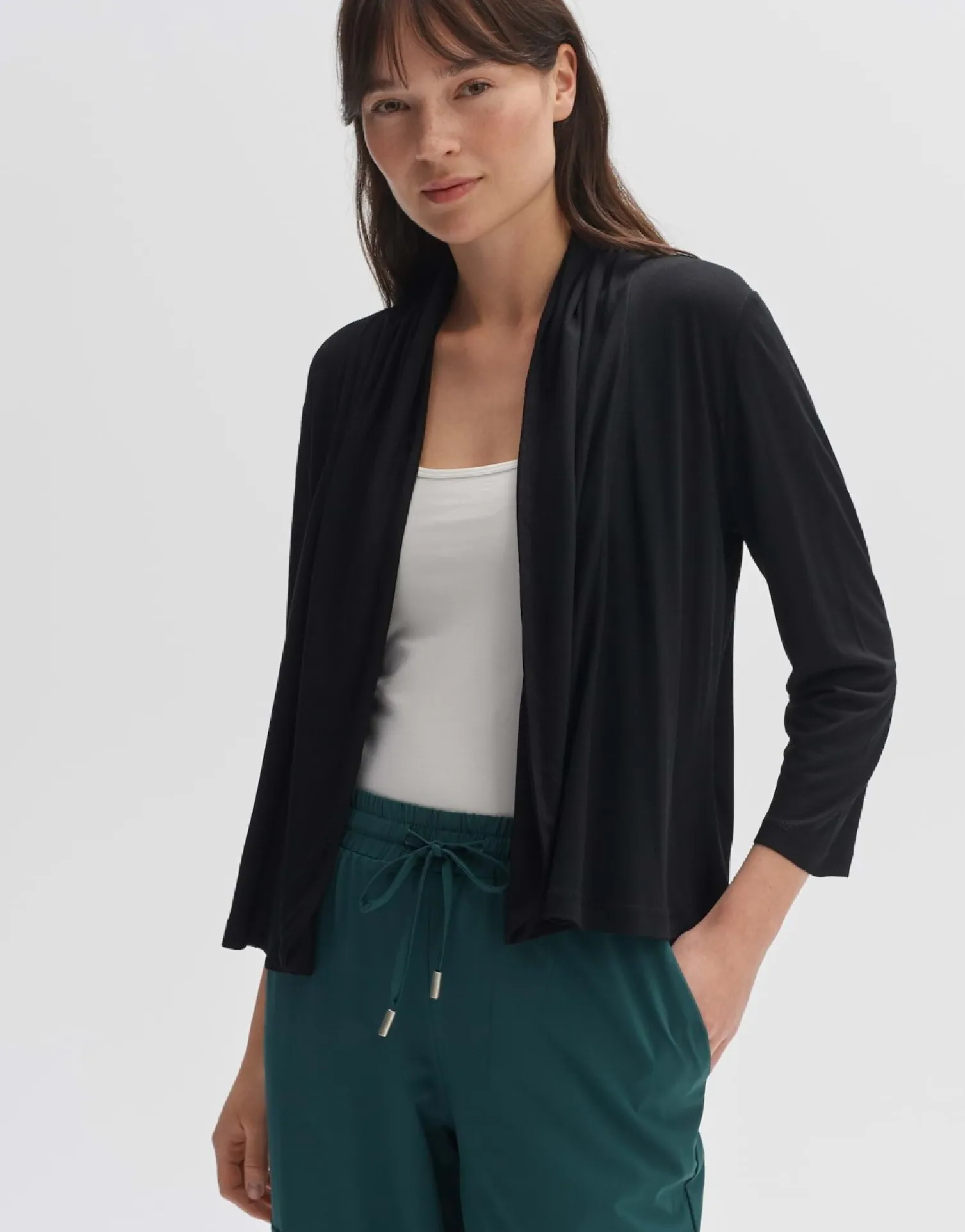 someday Fashion Shirts>Vest Sandrine Soft Black
