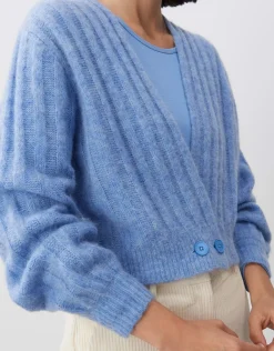 someday Fashion Gebreide Items>Vest Telia Balance Blue