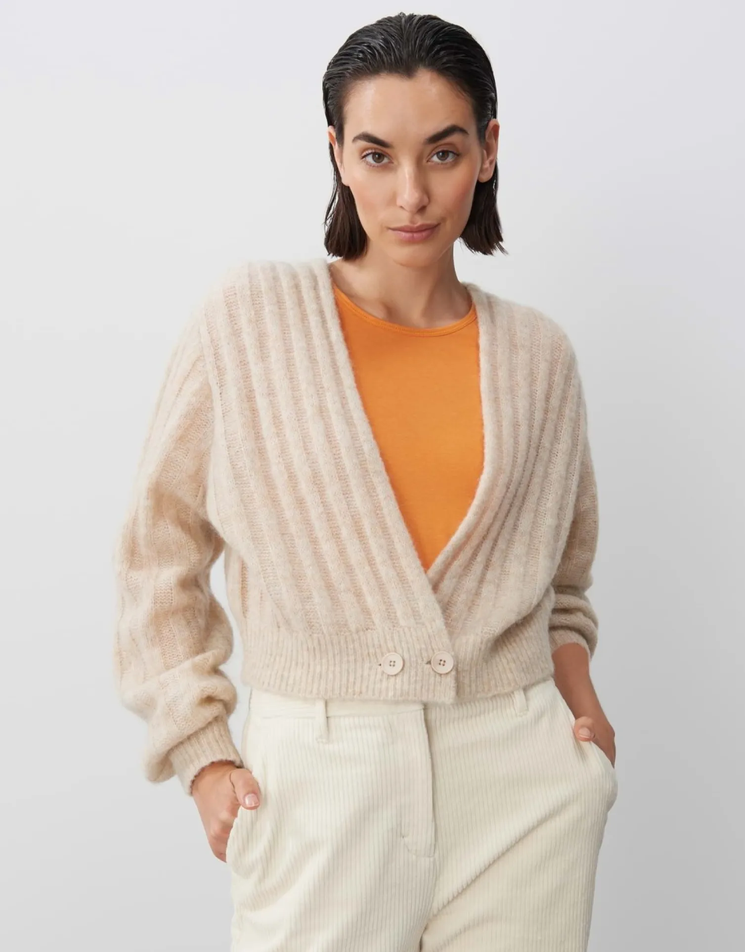 someday Fashion Gebreide Items>Vest Telia Mellow Mu00E9Lange