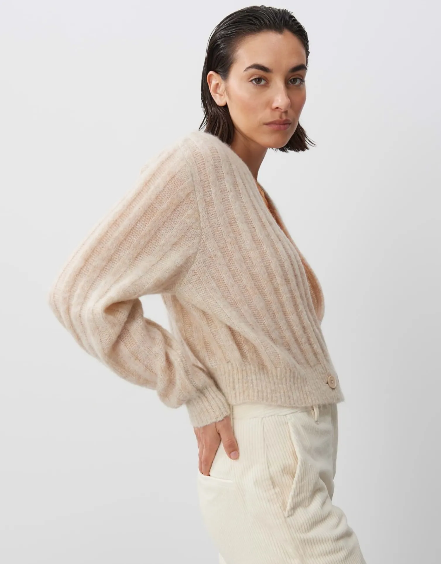 someday Fashion Gebreide Items>Vest Telia Mellow Mu00E9Lange