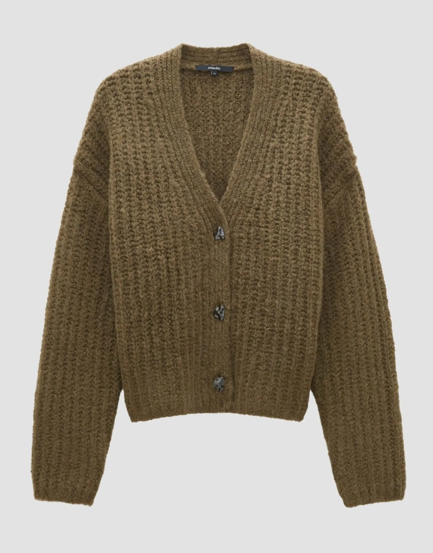 someday Fashion Gebreide Items>Vest Tiamie Misty Green