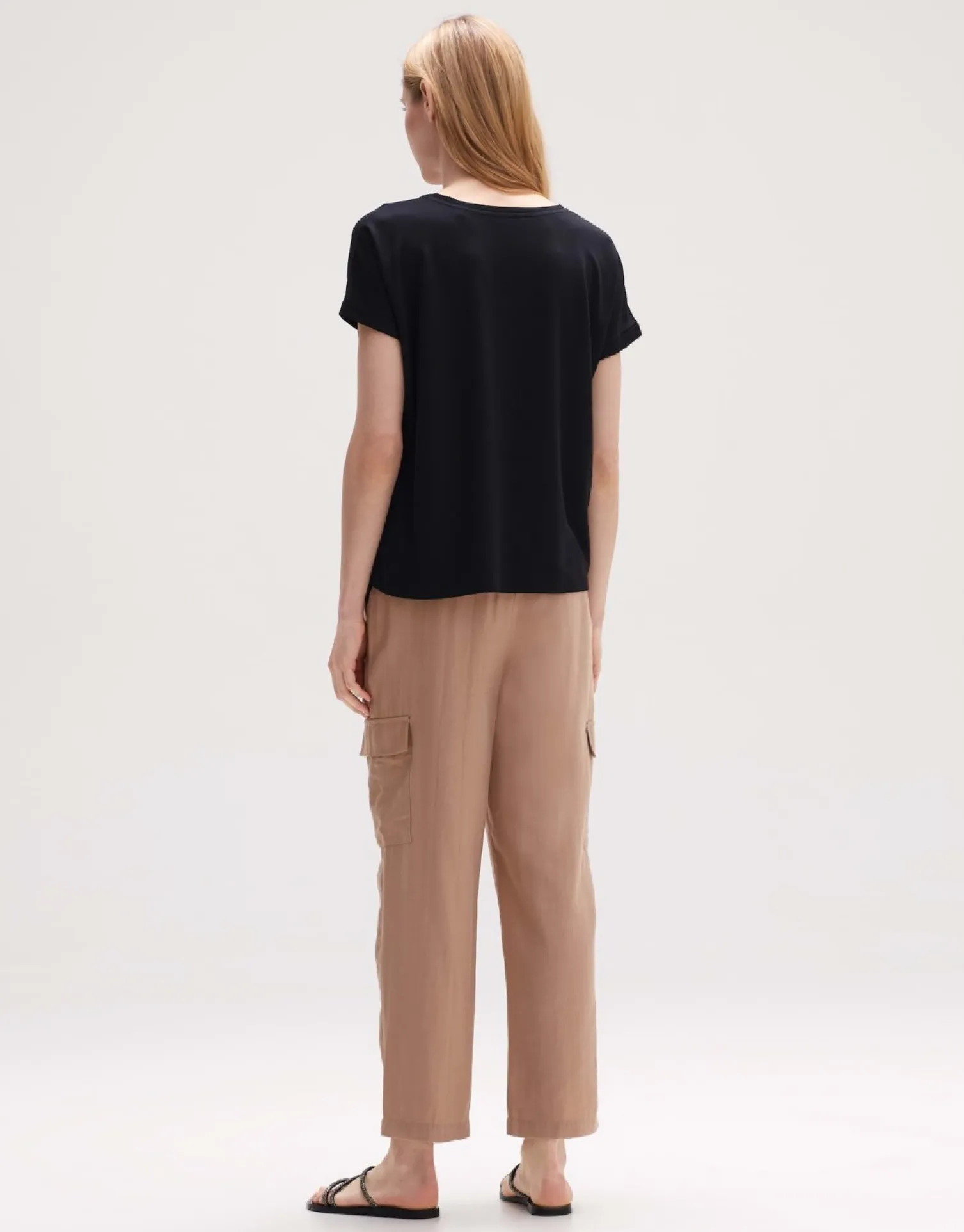 someday Fashion Shirts>V-Hals Shirt Suminchen Black