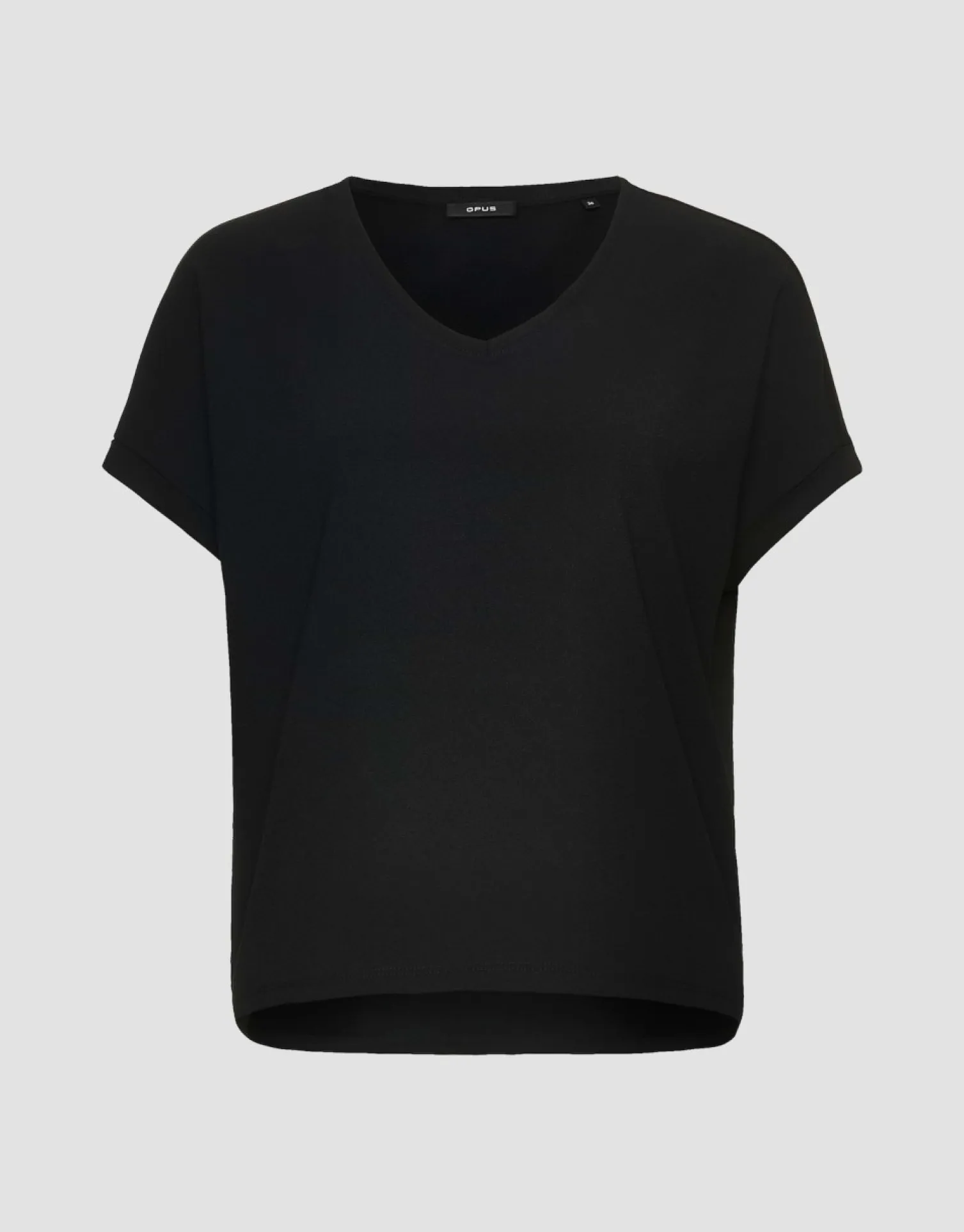 someday Fashion Shirts>V-Hals Shirt Suminchen Black