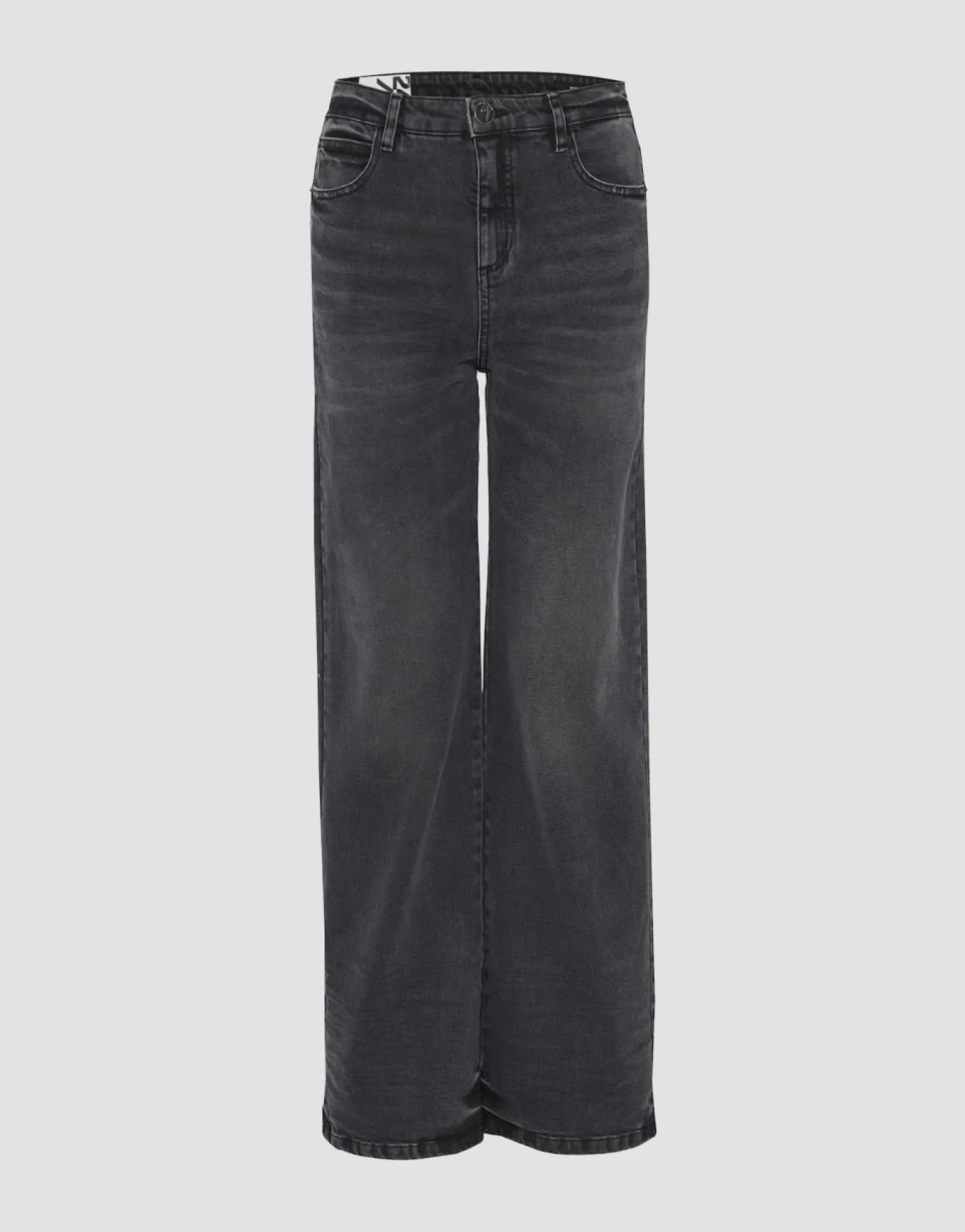 someday Fashion Jeans>Wide Jeans Mivy Grey Washed Grey