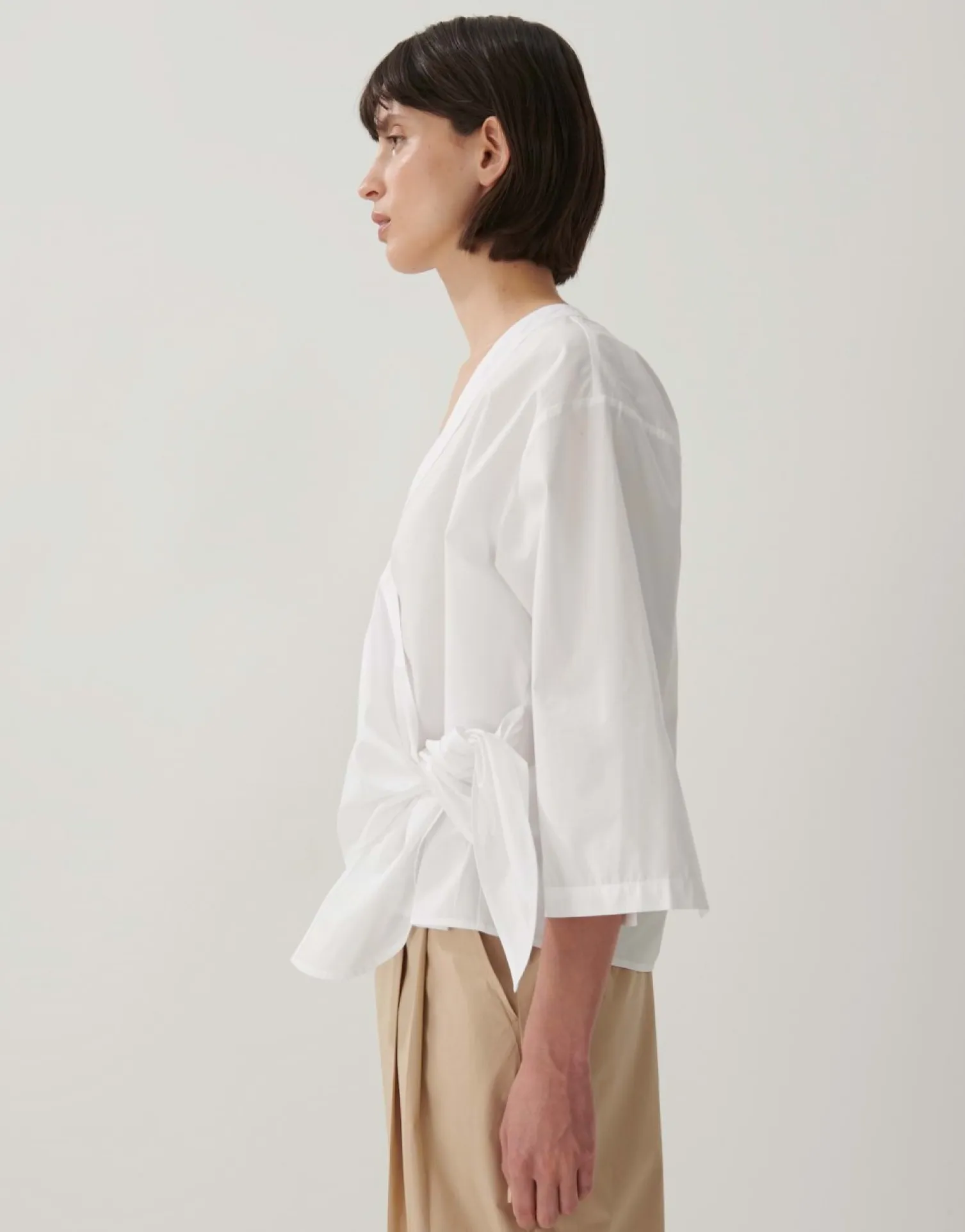 someday Fashion Blouses>Wikkelblouse Zayala White