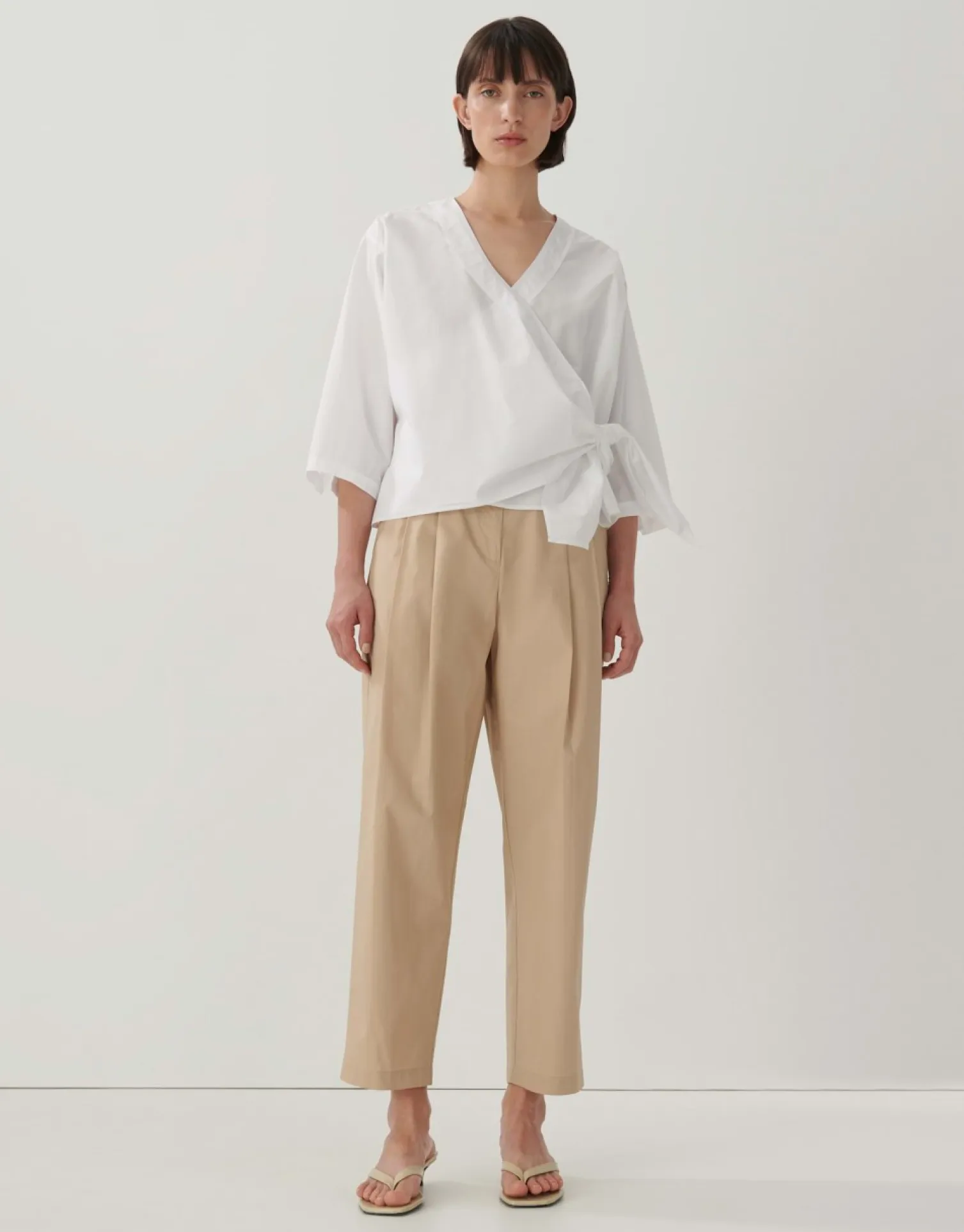 someday Fashion Blouses>Wikkelblouse Zayala White